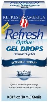 REFRESH Optive Gel Drops Lubricant Eye Gel 0.33 oz