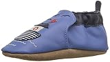 Robeez Chug Chug Soft Sole Crib Shoe (Infant)