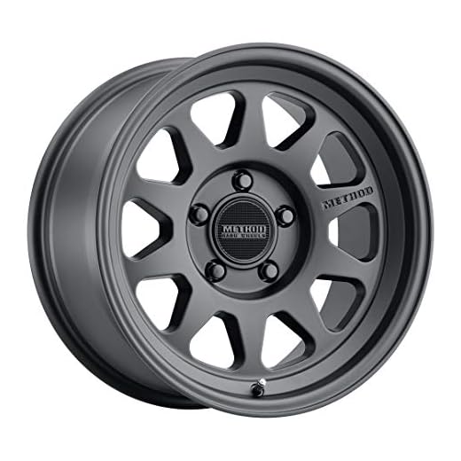 Method Race Wheels 316 Matte Black 17x8.5" 5x5", 0mm offset 4.75" Backspace, MR31678550500