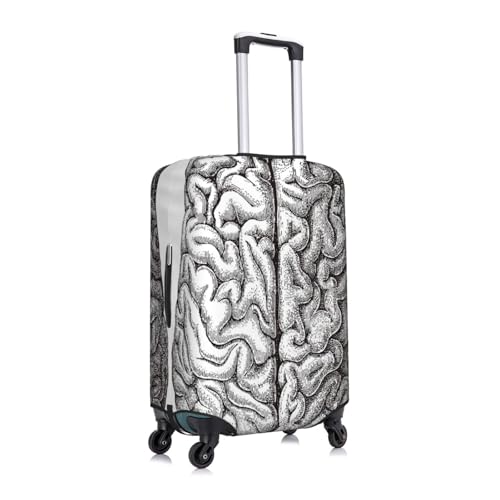 Medical Human Brain Luggage Cover for Suitcase, Suitcase Cover Protector Fit 25-28 Inch Luggage Travel Accessories, L3