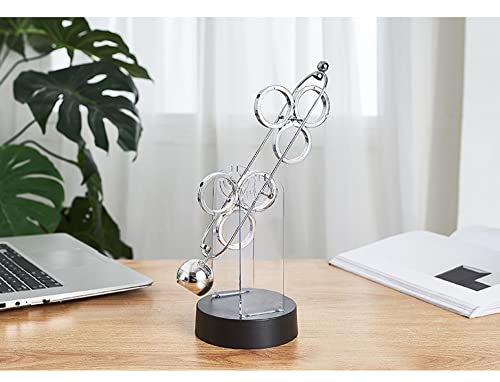 Image of AUGEN Balancing Pendulum Durable Metal Innovative Stress Relief Toy for Home Office Desktop Gift Decoration (1 Piece, 7579B3)