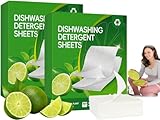 Waschmaschinenreiniger, Eiswürfelmaschine Reiniger,Spülmaschinen Blätter,200pcs Spülmaschinenblätter Ohne Chemie,Spülmittel Blätter,Dishwasher Sheets Kraftvolle Reinigung,Waschblätter