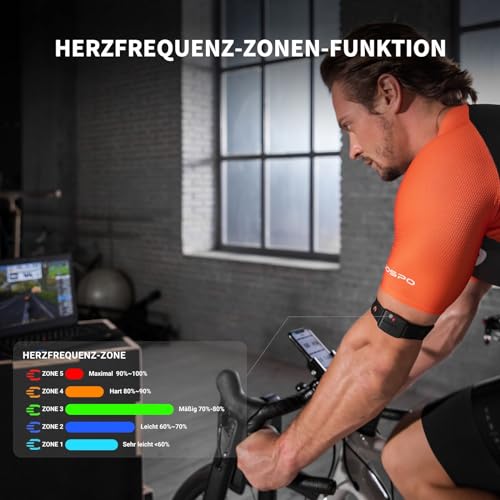 Pulsgurt Coospo HW9 Herzfrequenzmesser mit Bluetooth und ANT+