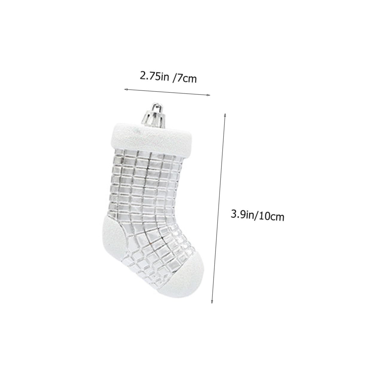 IMIKEYA 20 STK Weihnachtsbaum-anhänger Süßigkeiten- Weihnachtsfensteranhänger Weihnachtsanhänger Selber Machen Weihnachtsbaum-Requisite Girlandendekor Weihnachtsbaumschmuck Plastik