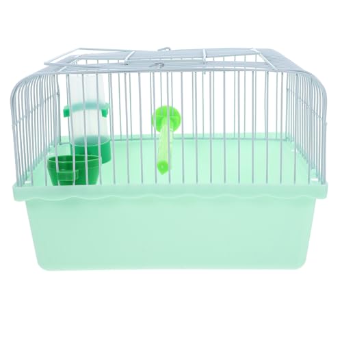 PLAFOPE Jaula Resistente con Pájaros y Portátil Interior para Periquitos Espacioso, Material Abs y Hierro Fácil de Transportar Color Aleatorio al para Viajes y