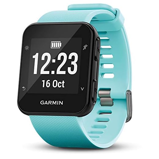 Garmin Forerunner 35, Easy-to-Use GPS Running Watch, Frost Blue