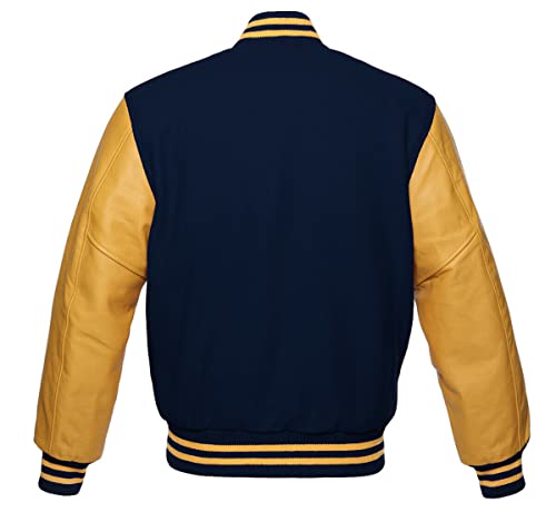 Varsity Jacket Letterman Baseball Jacket Wool body and