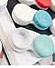 12 Pack Colored Contact Lens Case for Women Men, No Leak Hard Contact Case Organizer with Carrying Travel Holder - One Year Bulk Supply