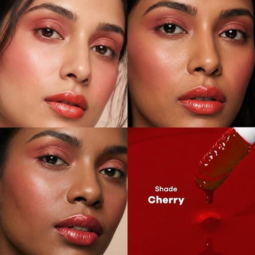 Image of Earth Rhythm Lip & Cheek Tint - 10 Hour Wear, 100% Plant-Based Pigments, No Silicones, No Mineral Oil - Cherry