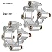 ATV Banshee, Raptor 125, 250, 350,660, 700, Warrior, YFZ 450 YFZ 450R 4/115 Rear Wheel Spacers (adds 4 inches of width) Compatible with Y-M-H