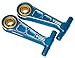 NHX RC Aluminum Front Upper Arm Set Blue : Tamiya TT02