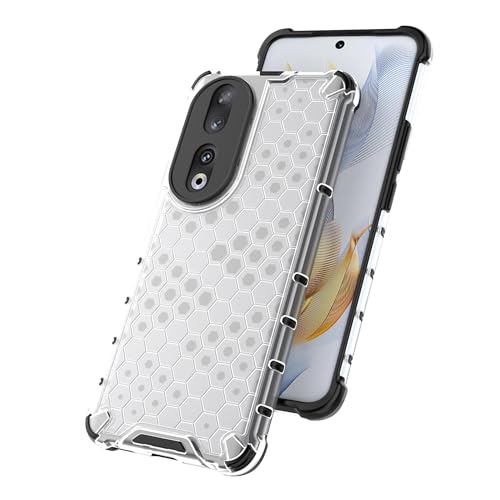 Image of Glasgow Back Case Cover Compatible with [ Honor 90 5G ] (Stylish Design) - Transparent