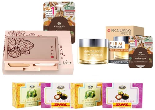 Set A66 Ran Original Plus No. 1.0 Fair Rojukiss Firm Poreless Day Cream SPF35 DHL EXPRESS By Thaigif