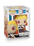 Epic Collectibles Anime: Demon Slayer - Kyojuro Rengoku Vinyl Figure Bundle with Compatible Funko Pop Box Protector