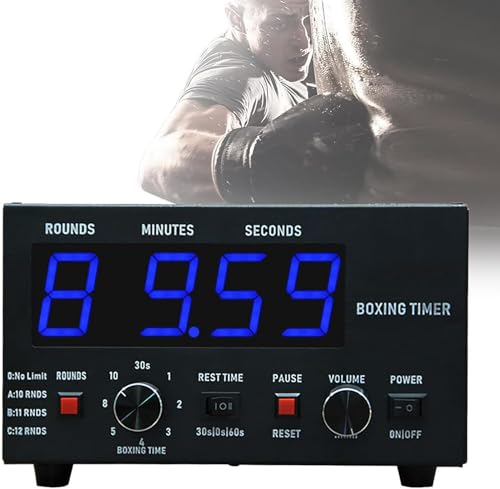 Temporizador Profesional para Gimnasio con Pantalla LED