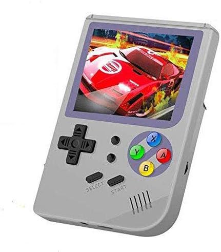 2019 Upgraded Opening Linux Tony System Handheld Game Console , Retro Game Console Built in 3007 Classic Games, Portable Video Game Console of 3 Inch IPS Full View Screen Screen (Gray)