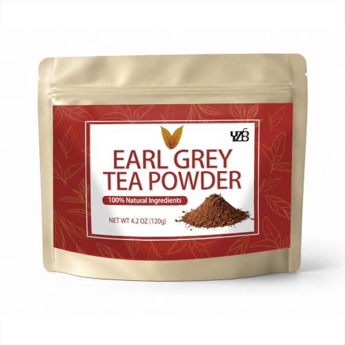 YZB Premium Earl Grey Tea Powder | Low-Temperature Ground in