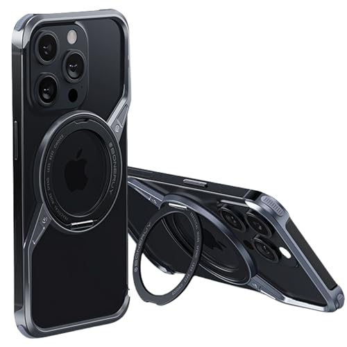 Coque fine iPhone 16 béquille intégrée pour regarder des vidéos en voyage