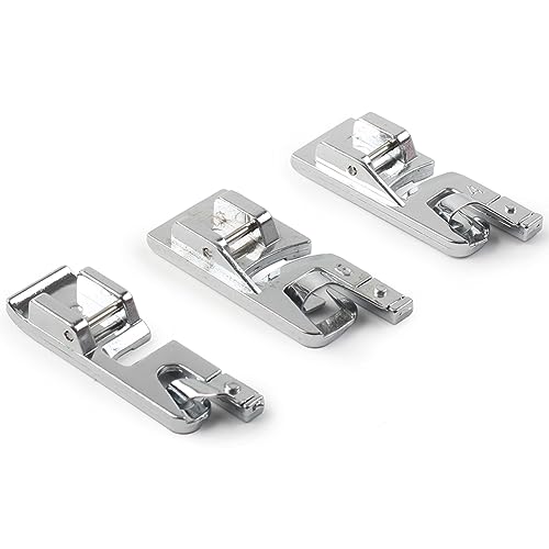 Conjunto de 3 Pies Prensatelas para Máquina de Coser miniatura 1