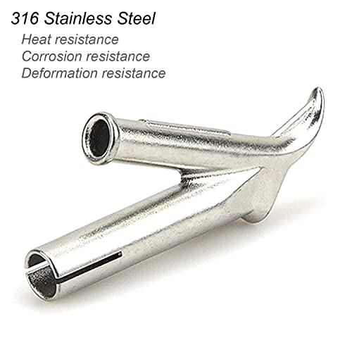 Atourer Plastic Welder Tips, Heat Gun Speed Welding Nozzle For Hot Air Torch Pp Pvc Pe Abs Rods thumb #4