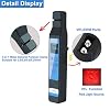 Optical Fiber Identifier with Wave Respond 800-1700nm,Detection Rang +13~-50dBm,Built in VFL and Optical Power Meter OPM -50~+26dB Functions FTTH Tool with LED Color Screen