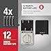 Kwikset SmartCode 260 Keyless Entry Electronic Keypad Deadbolt Door Lock with Auto-Lock, Custom User Codes, Advanced Security in Satin Nickel Contemporary