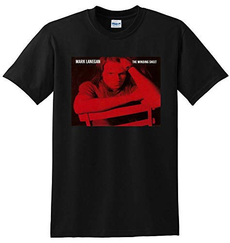 2688 Mark LANEGAN T Shirt The Winding Sheet Vinyl cd Cover Small Medium Large or XL Black