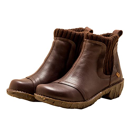 El Naturalista Para Mujer. 2NE233120005_012 Botines Ne23 Natural Grain Brown MarróN (36), Piel, 3 A 5Cm, Ninguno, Casual - 2