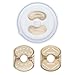 Pastidea – Kit trafila con 3 formati: Pappardelle 15mm, Mafalde, Spaghetti 2mm – compatibile con Philips Pasta Maker Avance e Serie 7000 immagine