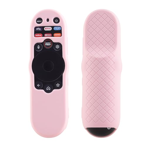Coque de télécommande Vizio XRT270 rose pâle en silicone LEFXMOPHY