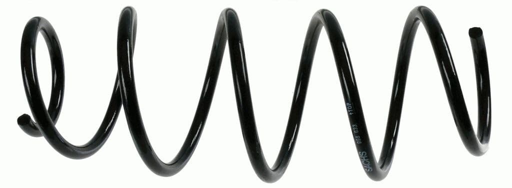 SACHS 998 633 2x Muelle de suspensión Eje delantero