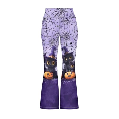 YEXIATODO Girls Wide Leg Yoga Pants Athletic Leggings 5-14 High Waisted Yoga Pants Yoga Active Flared Yoga Pants2