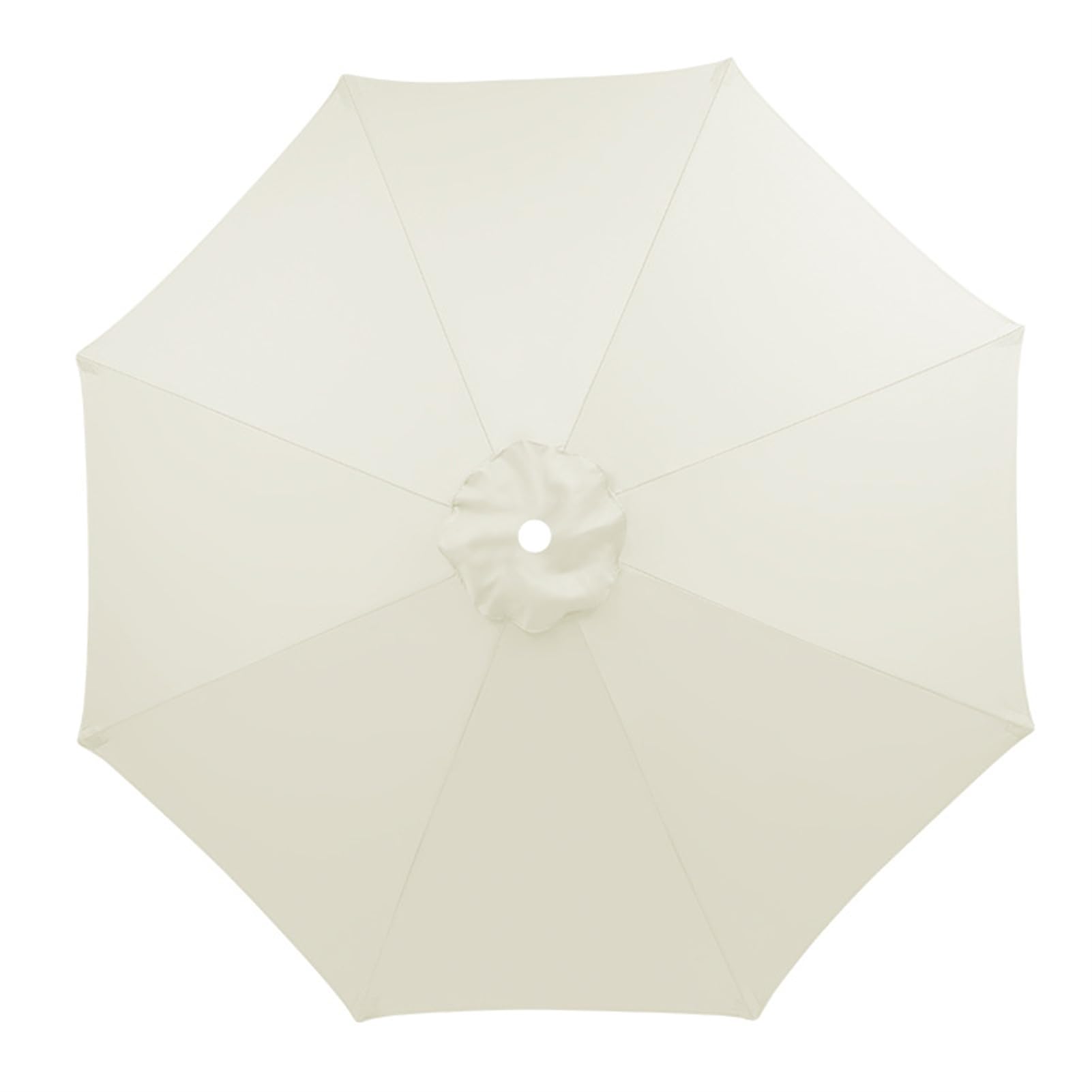 Auvent De Remplacement pour Parasol 3.5m/3.0m/2.8m/2.7m/2.5m/2.3m/2m 6/8 Baleines, Toile De Parasol Déporté Remplacement Pour Cour, Jardin, Plage, Protection UV