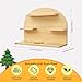 For Tonies Figures Shelf Magnetic,for Tonie box Wall Shelves,for Tonies Characters Organizer,Audio Toy Storage (Holds 45 Figurine),Compatible Charging Station for Kid's Room,Pine Wood,Arch,Large
