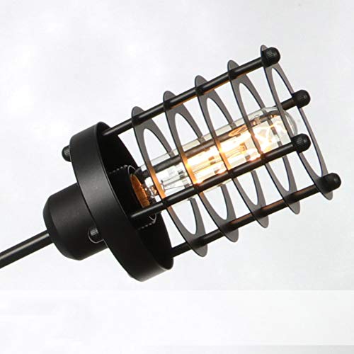 Lampe de table E27 industrielle rétro YRYRYW moléculaire pour salon - 3