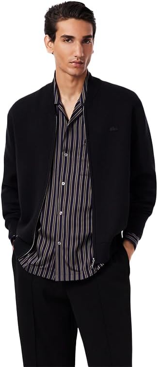 Men's Knit Bomber Jacket