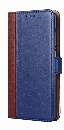 Case For Moto X30 Pro, Pu Leather Flip Magnetic Wallet Case With Card Slots Stand Shockproof Folio Phone Cover Compatible With Moto X30 Pro, Blue #TOP13
