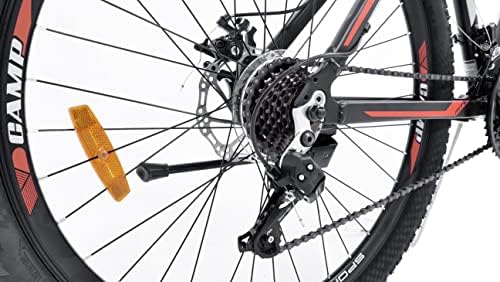 Bisiklet Camp XC 4.1 27,5" Jant 18" Kadro Shimano ST-EF41 – 21 Vites – Mekanik Disk Fren – Kırmızı - Görsel 5