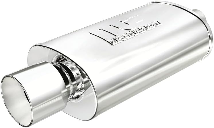 MagnaFlow Street Oval Straight-Through Performance Muffler with Tip