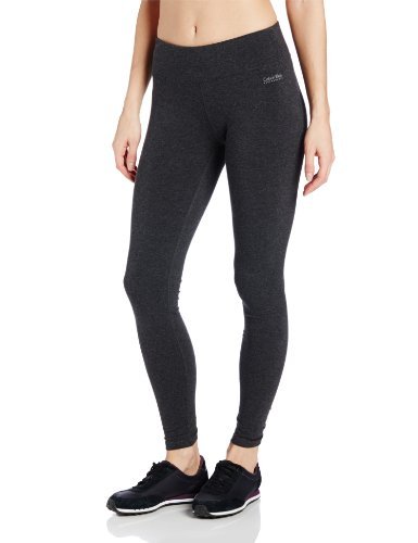 Calvin Klein Women's Long Legging with Shirring On Waist