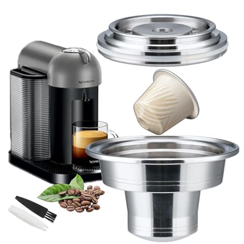 Adaptateur dosette café inox Env135 Gca1 convertisseur expresso