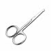 Superior ZRL Stainless Steel Round Safety Scissors Eyebrow Makeup Scissor Beauty Nose Hair Trimmer