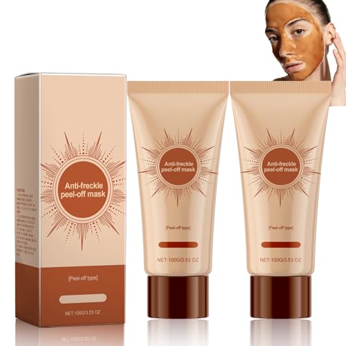 Macchie di Erbe Peel-Off Maschera Facciale, 2Pcs Maschera per il Viso Esfoliante Anti-Rughe, Macchie Sbiancanti Peel Off Maschera, Maschera Anti-Macchie, Anti-Invecchiamento e Anti-Rughe Tear-Off