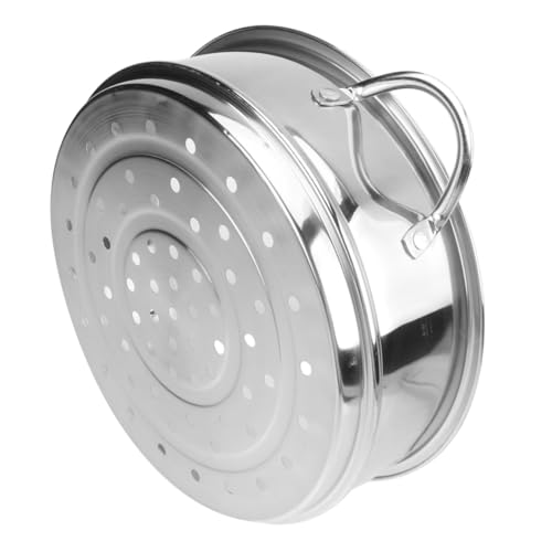 TIDTALEO Stainless Steel Steamer Basket Steamer Insert for Pot Dumplings, Buns & Asian Delicacies