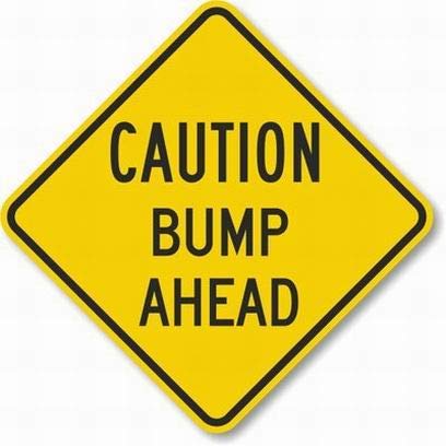 New Warning Plaque Wall Decor Caution Bump Ahead Street Caution Metal Tin Signs Yard Sign Office Sign Outdoor & Indoor Safety Sign 8 X 12 Inch