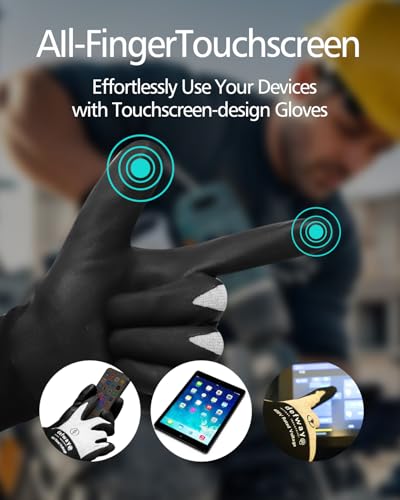 defway Electrician Gloves 400V, High Voltage Resistant Gloves Insulated Elect...