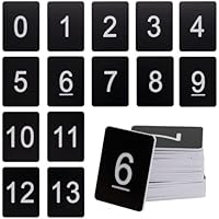 Etiquetas de plástico numeradas número de disco número de token