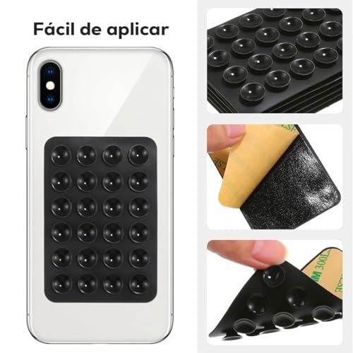 Suporte Adesivo Ventosa de Sucção Adesiva para Celular, Capa, Telefone, Silicone, Reforçado, Univers