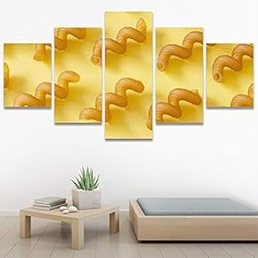 SIGNWIN 5 Panel Canvas Wall Art Organic Arrangement...