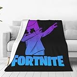 ブランケット フォートナイト 掛け毛布 フランネル 大判 タペストリー ソファブランケット 膝掛け 柔らかく おしゃれ タオルケット 肌触り 通気性 四季適用 プレゼント 100cm×125cm